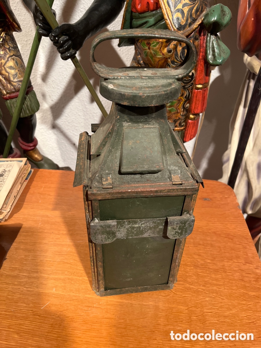 Antig&uuml;edades: FAROL TREN MUY ANTIGUO - Foto 3