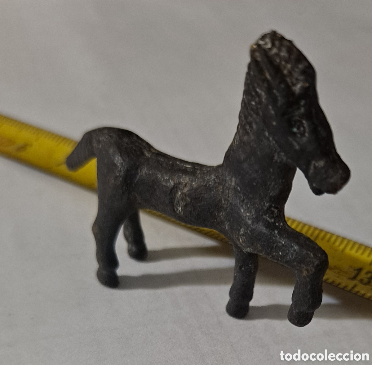 Antig&uuml;edades: Caballito de bronce de &eacute;poca romana. Colecci&oacute;n particular. - Foto 2