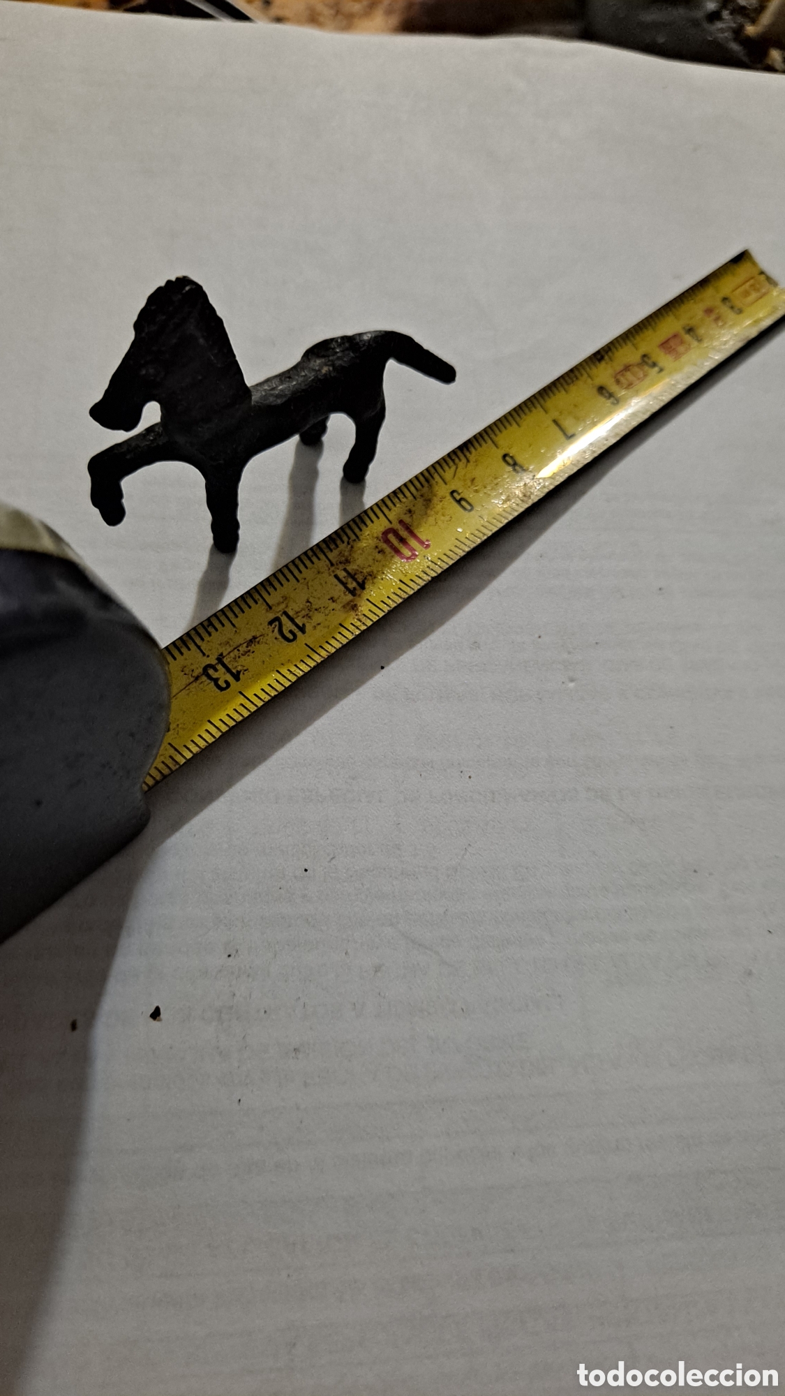 Antig&uuml;edades: Caballito de bronce de &eacute;poca romana. Colecci&oacute;n particular. - Foto 3