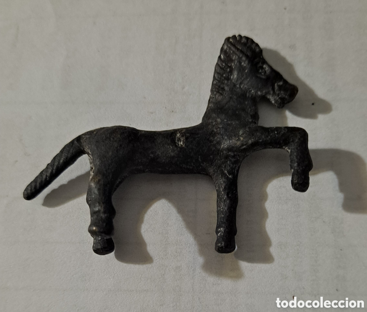 Antig&uuml;edades: Caballito de bronce de &eacute;poca romana. Colecci&oacute;n particular. - Foto 4