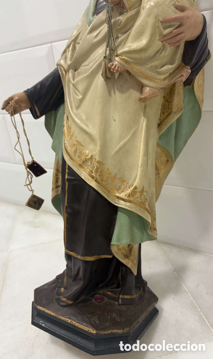 Antig&uuml;edades: ESPECTACULAR GRAN VIRGEN DEL CARMEN PPIOS 1900 - Foto 13