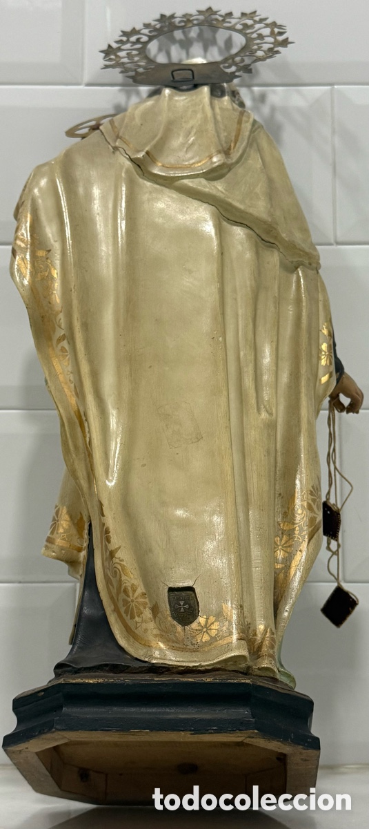 Antig&uuml;edades: ESPECTACULAR GRAN VIRGEN DEL CARMEN PPIOS 1900 - Foto 29