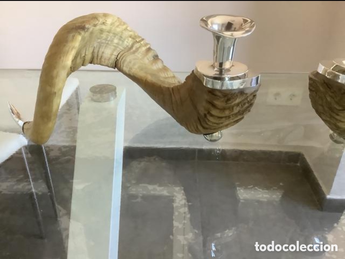 Antig&uuml;edades: Candelabros de cuernas y plata - Foto 4
