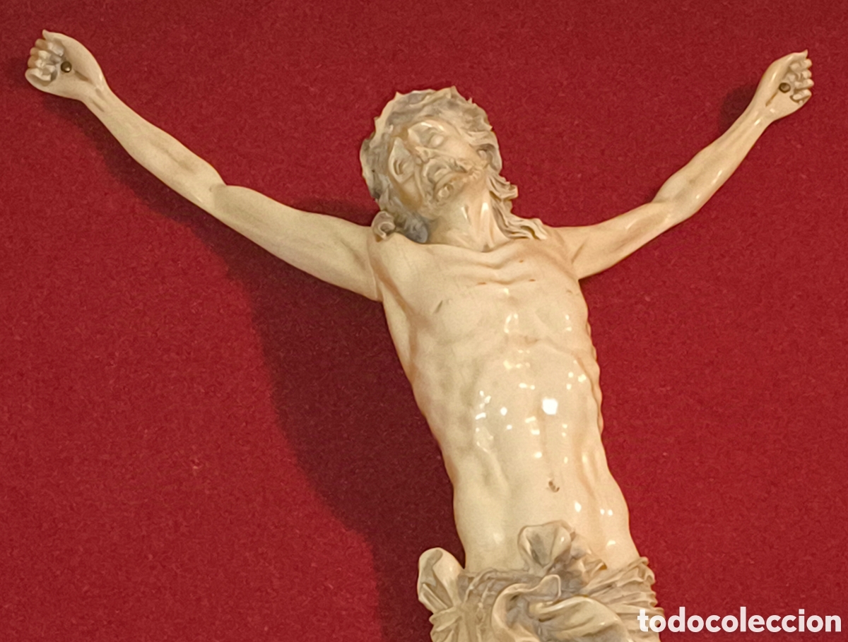 Antig&uuml;edades: CRISTO FIGURA 40.0 cm. - Foto 3