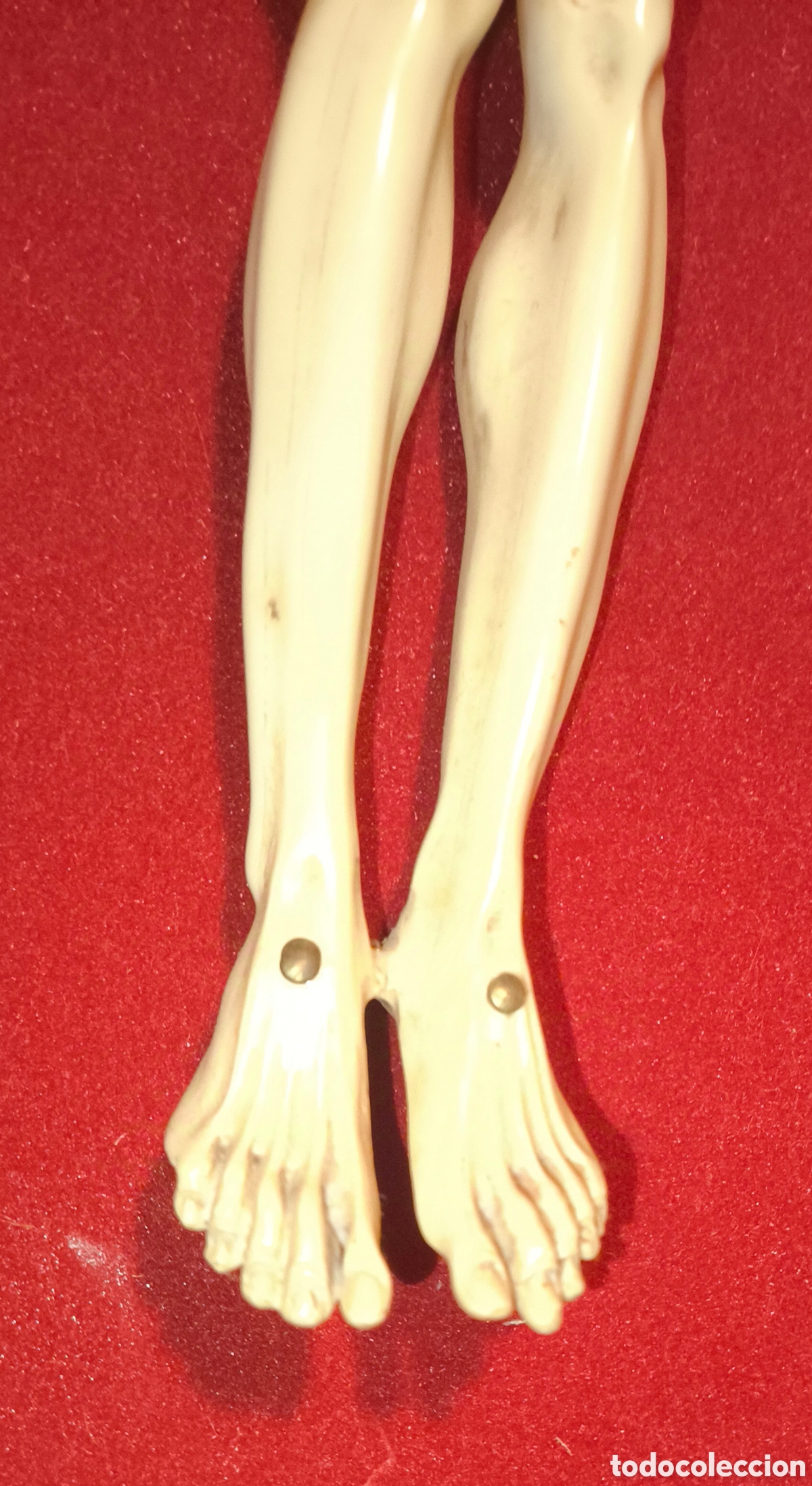 Antig&uuml;edades: CRISTO FIGURA 40.0 cm. - Foto 7
