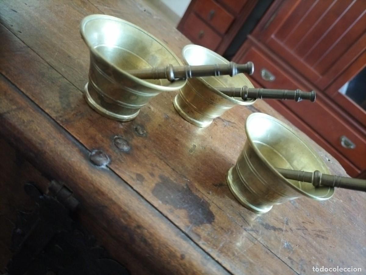 Antig&uuml;edades: Lote de 5 almirelez de bronce. - Foto 8