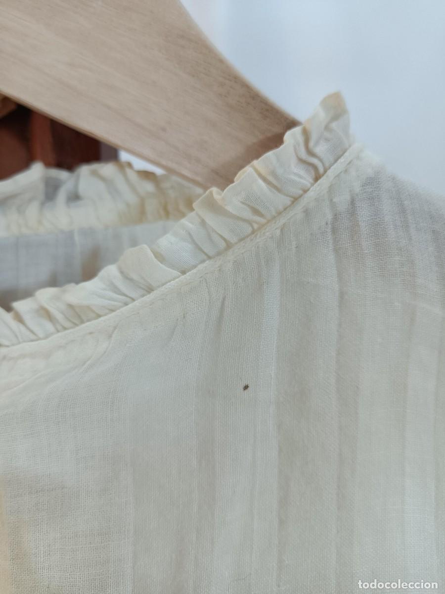 Antig&uuml;edades: Antigua camisa de algod&oacute;n - Foto 3