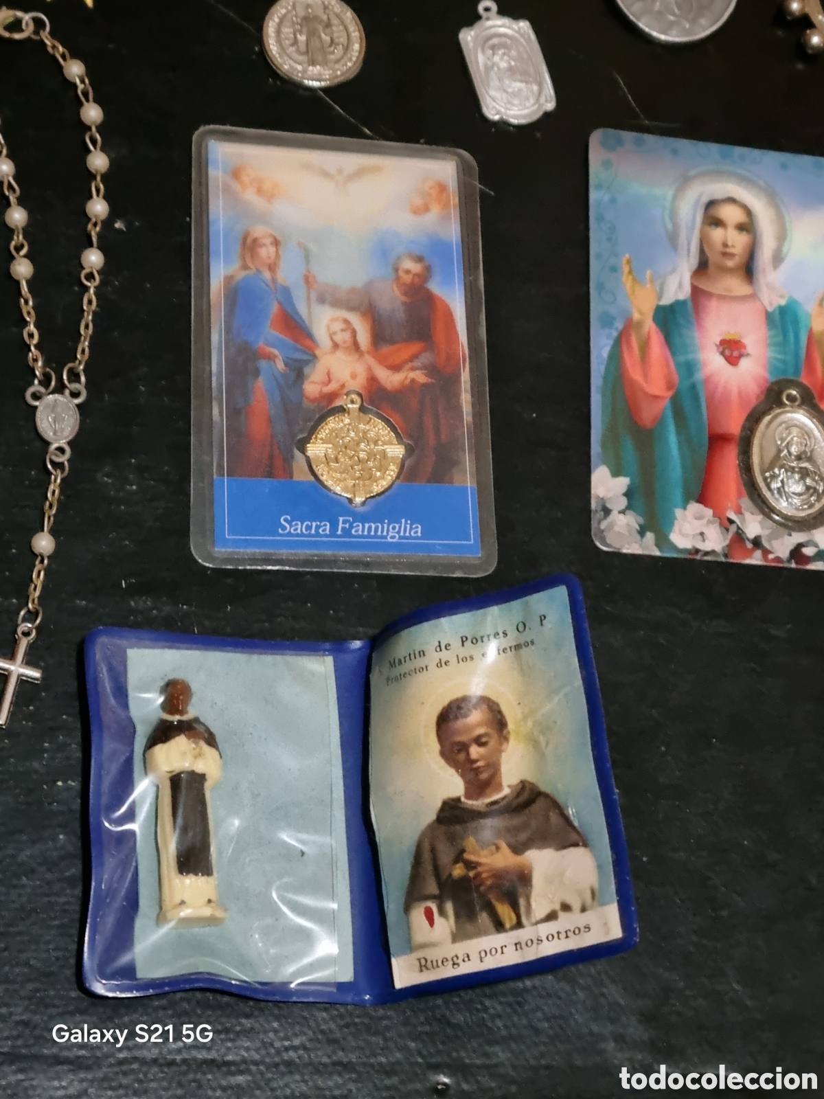 Antig&uuml;edades: LOTE DE OBJETOS RELIGIOSOS - Foto 3