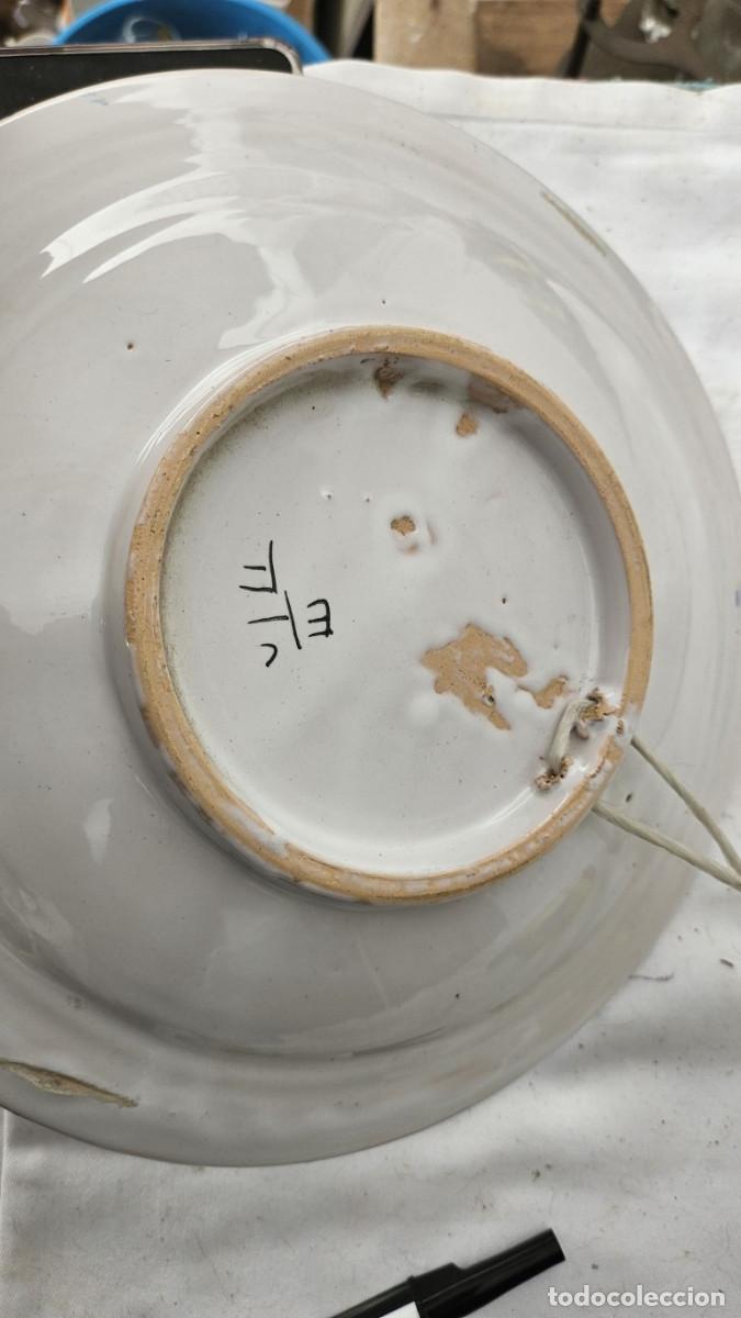 Antig&uuml;edades: plato de ceramica rustico - Foto 2