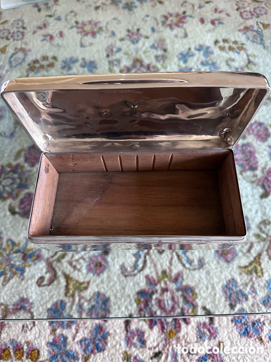 Antig&uuml;edades: Caja de plata antigua - Foto 2