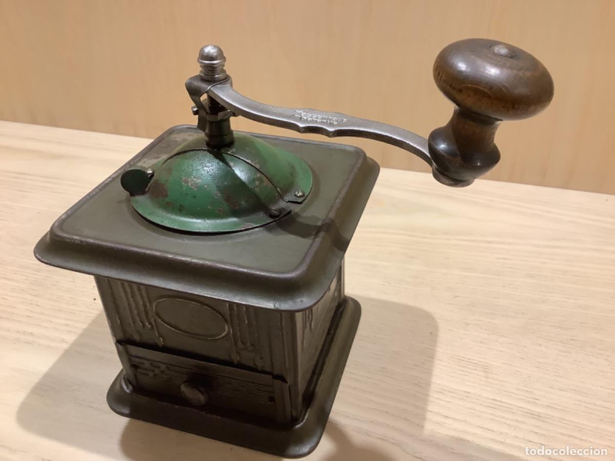 Antiquit&auml;ten: Molino de caf&eacute; de chapa ZASSENHAUS GARANTIE