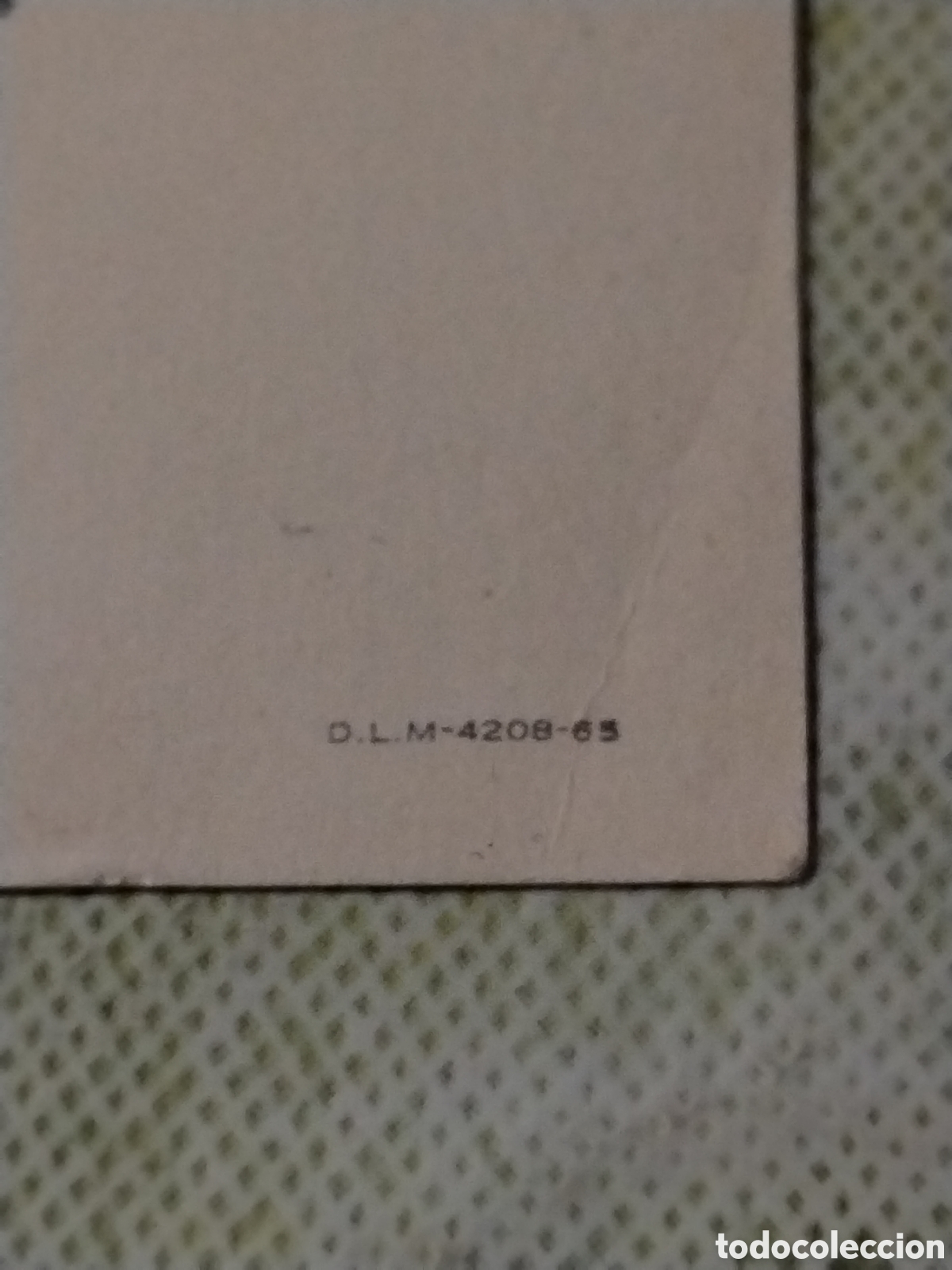 Antig&uuml;edades: Recordatorio primera comuni&oacute;n Terrassa 1966 - Foto 2