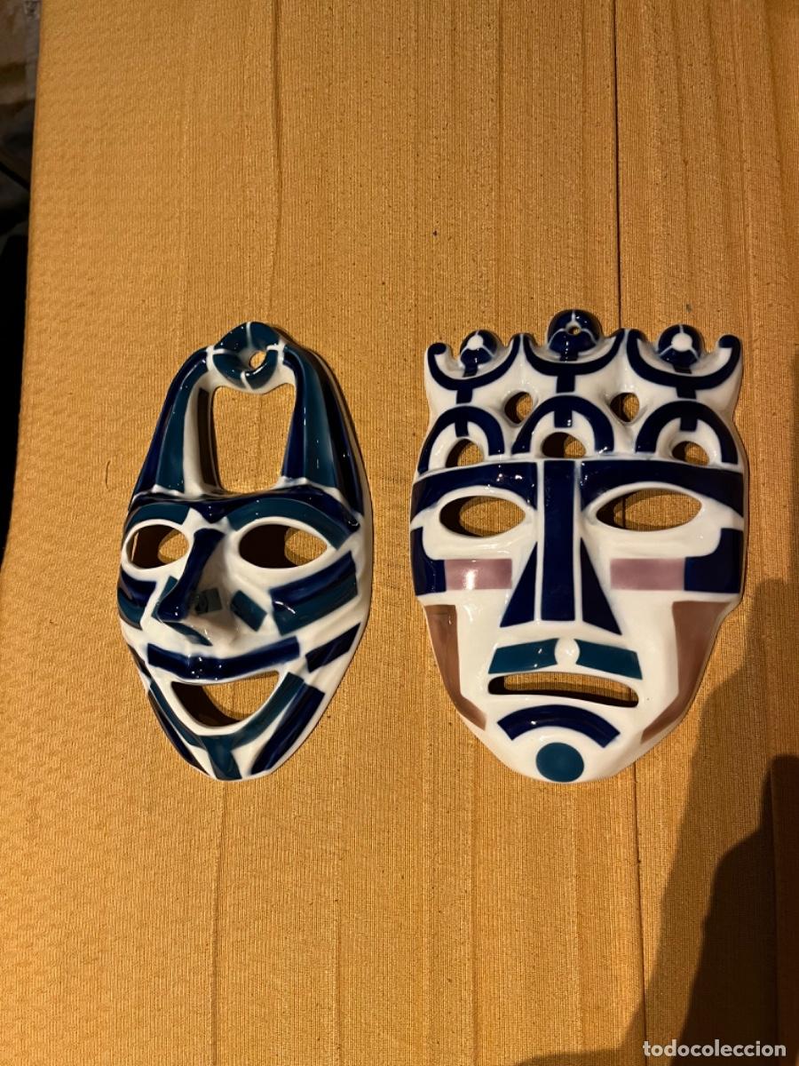 Antig&uuml;edades: Dos M&aacute;scaras Sargadelos - Foto 1