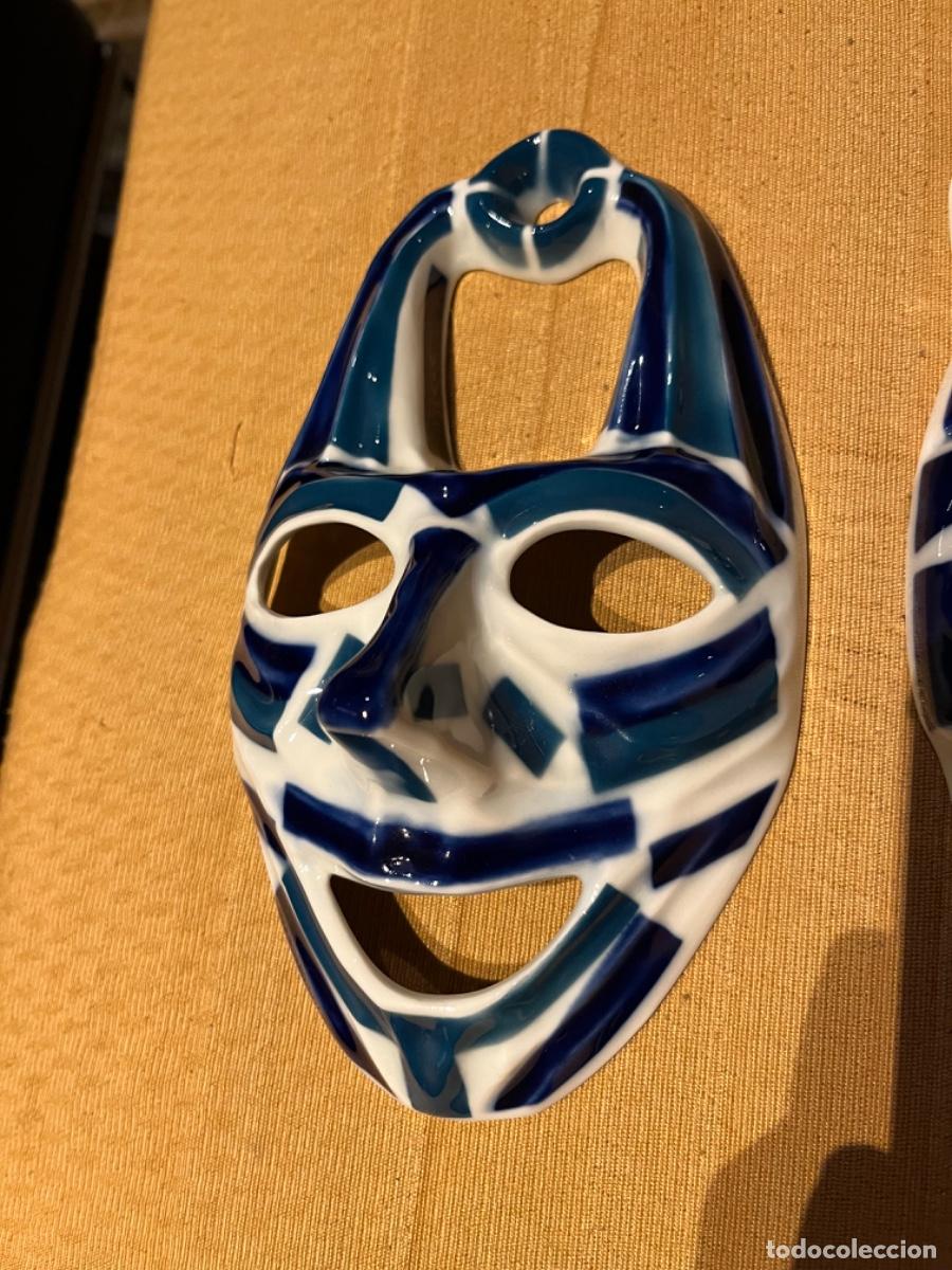 Antig&uuml;edades: Dos M&aacute;scaras Sargadelos - Foto 3