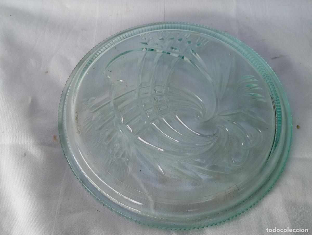 Antig&uuml;edades: plato de cristal vitange - Foto 2