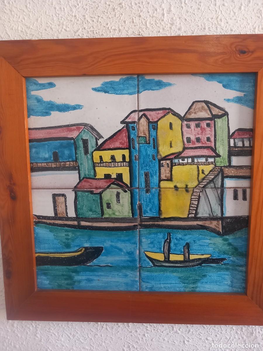 Antig&uuml;edades: BONITO CUADRO EN AZULEJOS - Foto 3