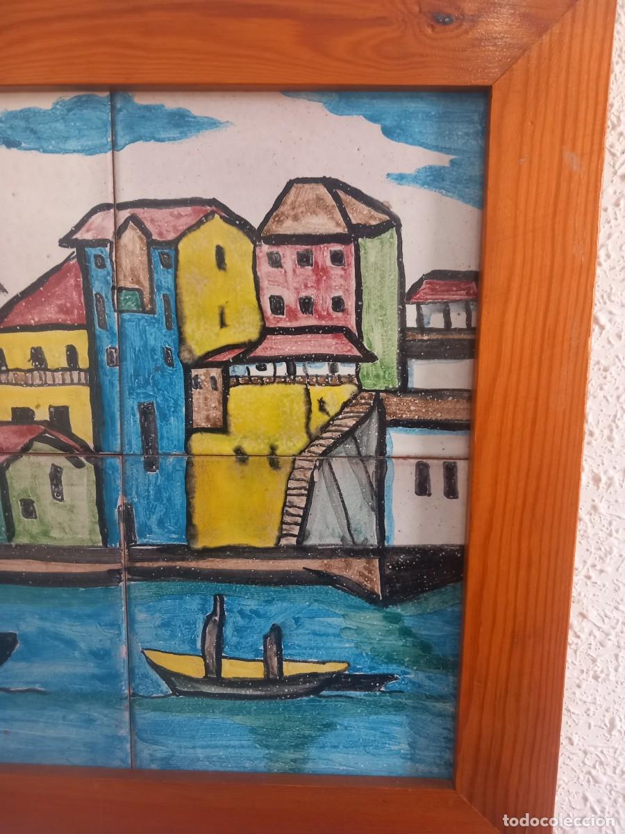 Antig&uuml;edades: BONITO CUADRO EN AZULEJOS - Foto 4