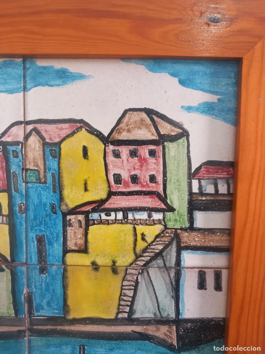 Antig&uuml;edades: BONITO CUADRO EN AZULEJOS - Foto 5