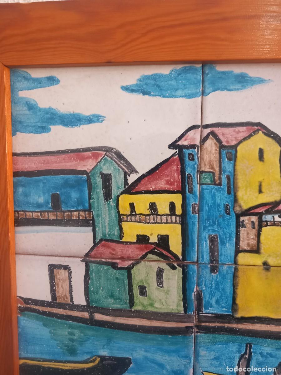 Antig&uuml;edades: BONITO CUADRO EN AZULEJOS - Foto 6