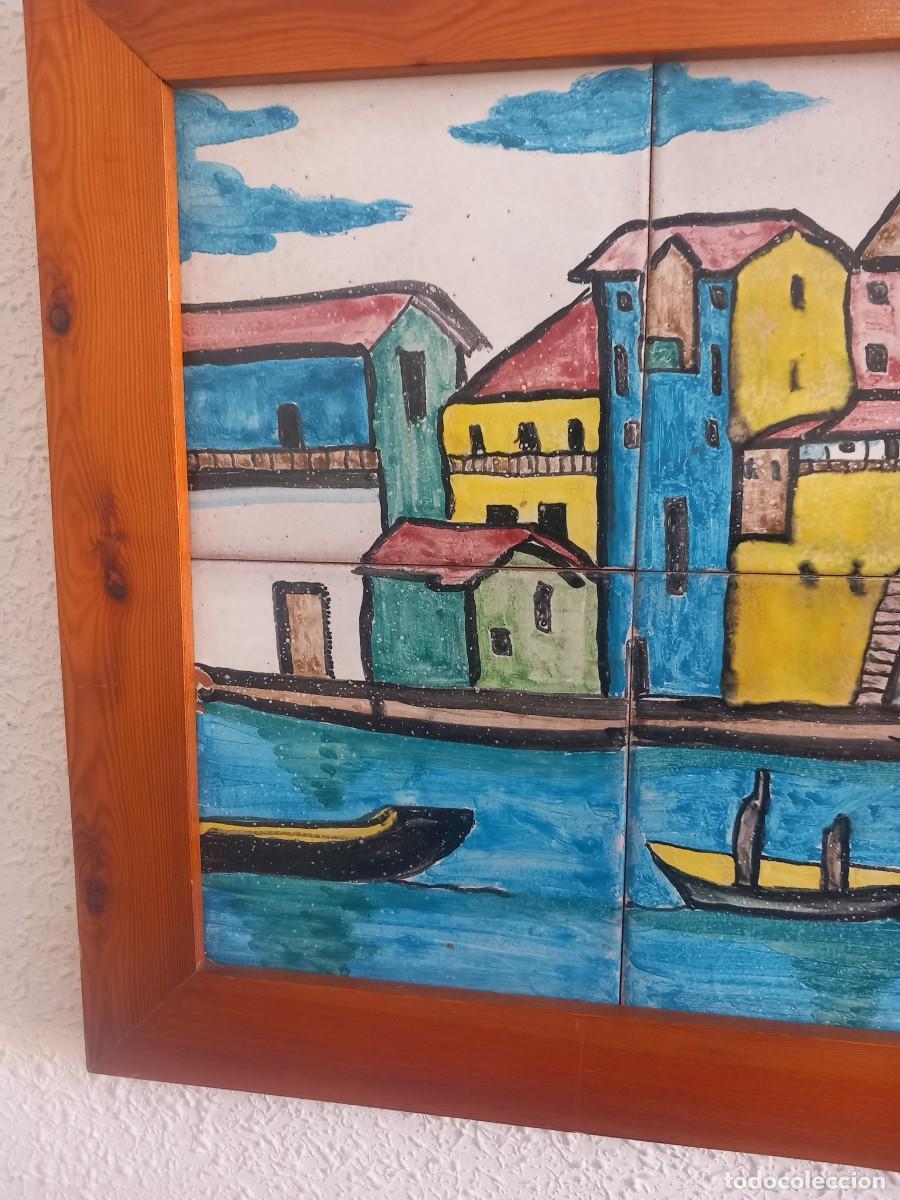 Antig&uuml;edades: BONITO CUADRO EN AZULEJOS - Foto 7