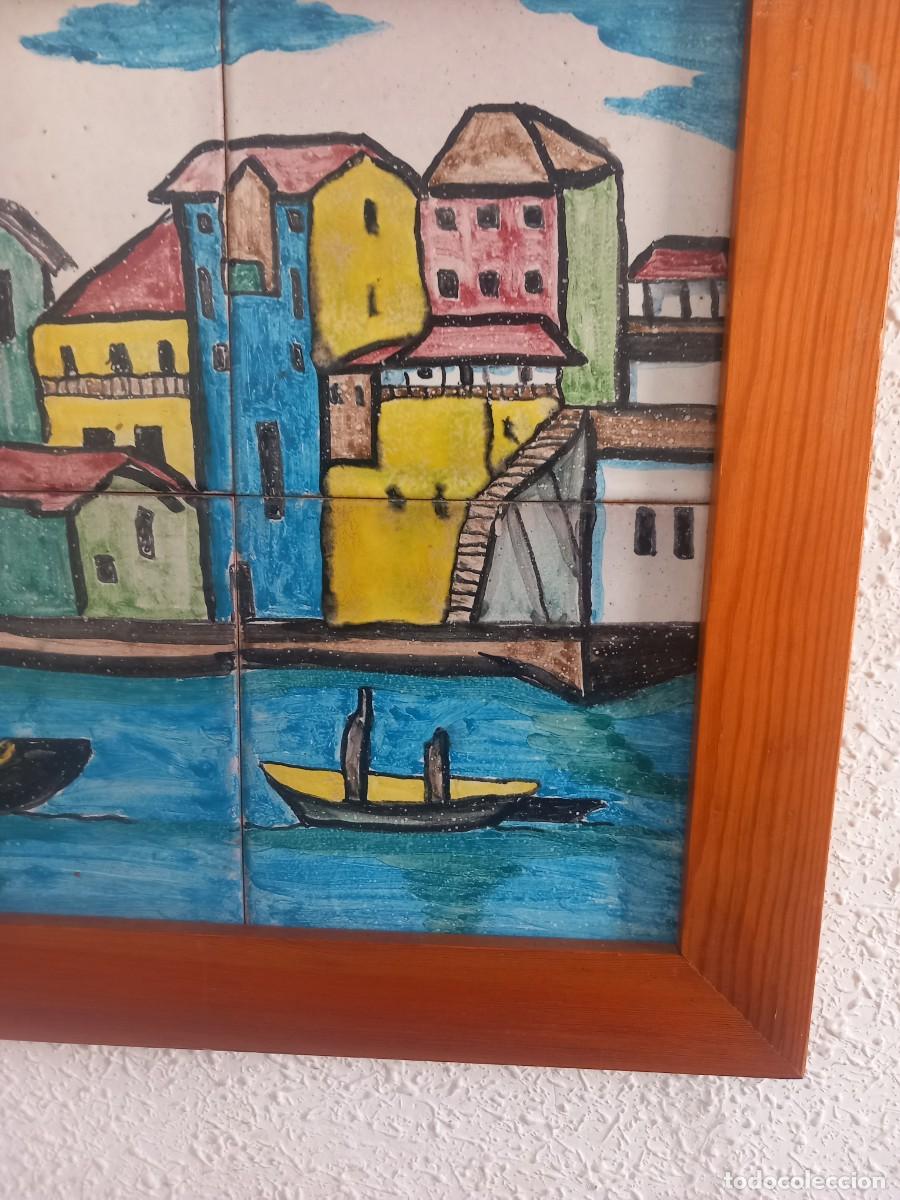 Antig&uuml;edades: BONITO CUADRO EN AZULEJOS - Foto 8