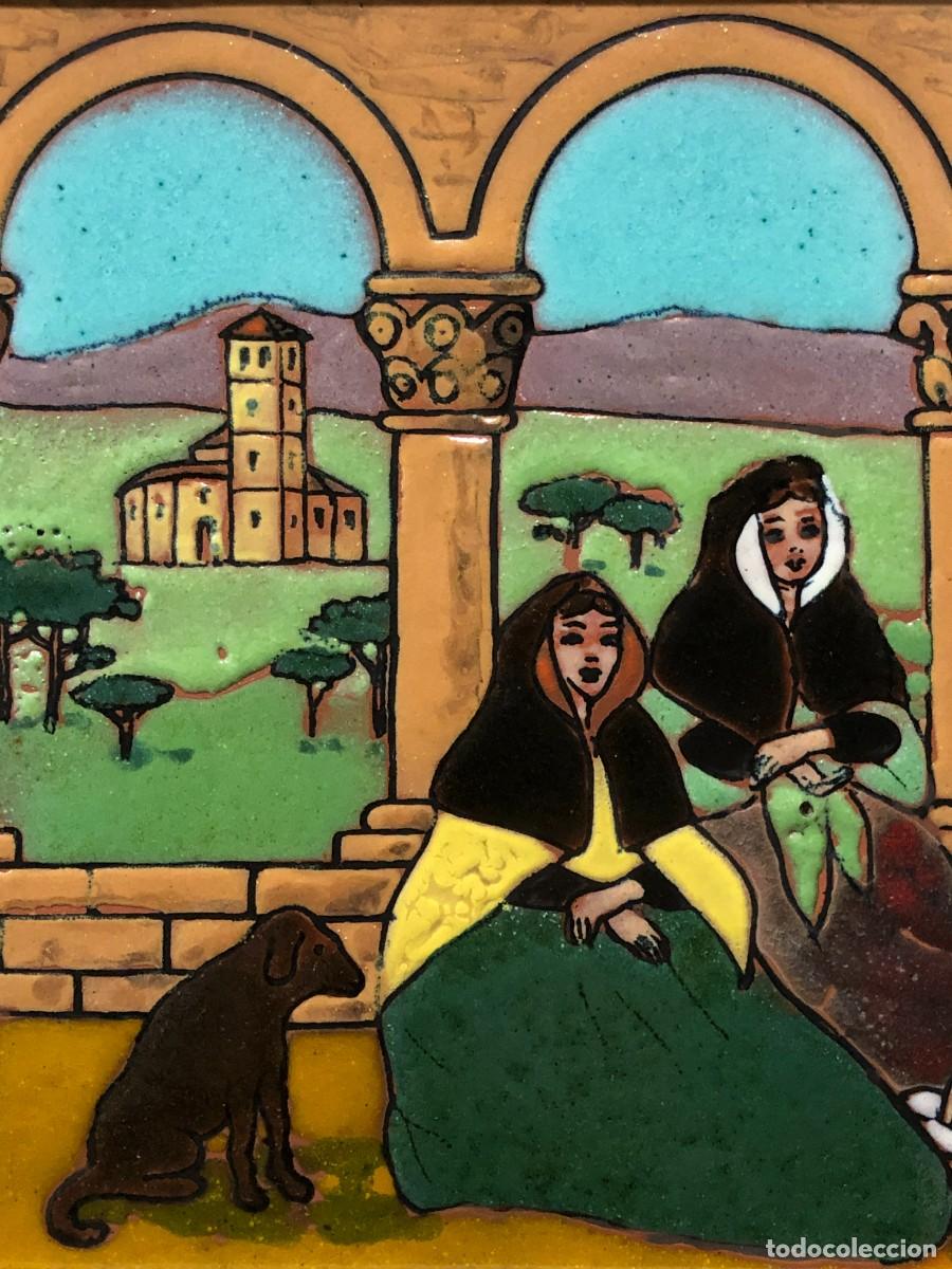 Antig&uuml;edades: PANEL DE AZULEJOS TEMA SEGOVIANO, ESTILO ZULOAGA - Foto 4