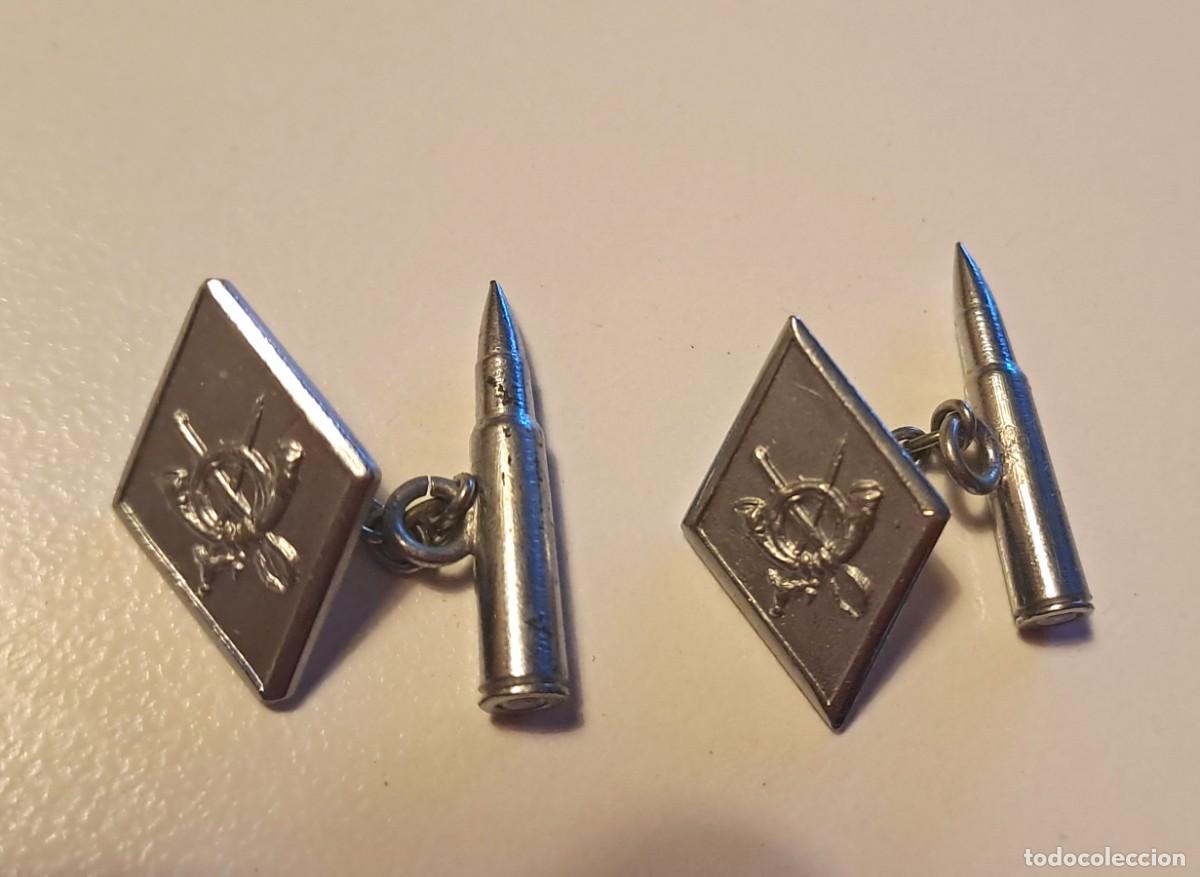 Antig&uuml;edades: ANTIGUOS GEMELOS EJERCITOESPA&Ntilde;OL ARMA INFANTERIA - Foto 1