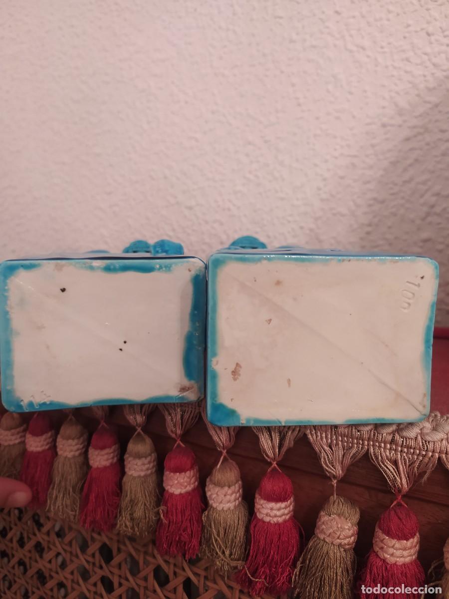 Antig&uuml;edades: Perros dragones chinos foo antiguos - Foto 2