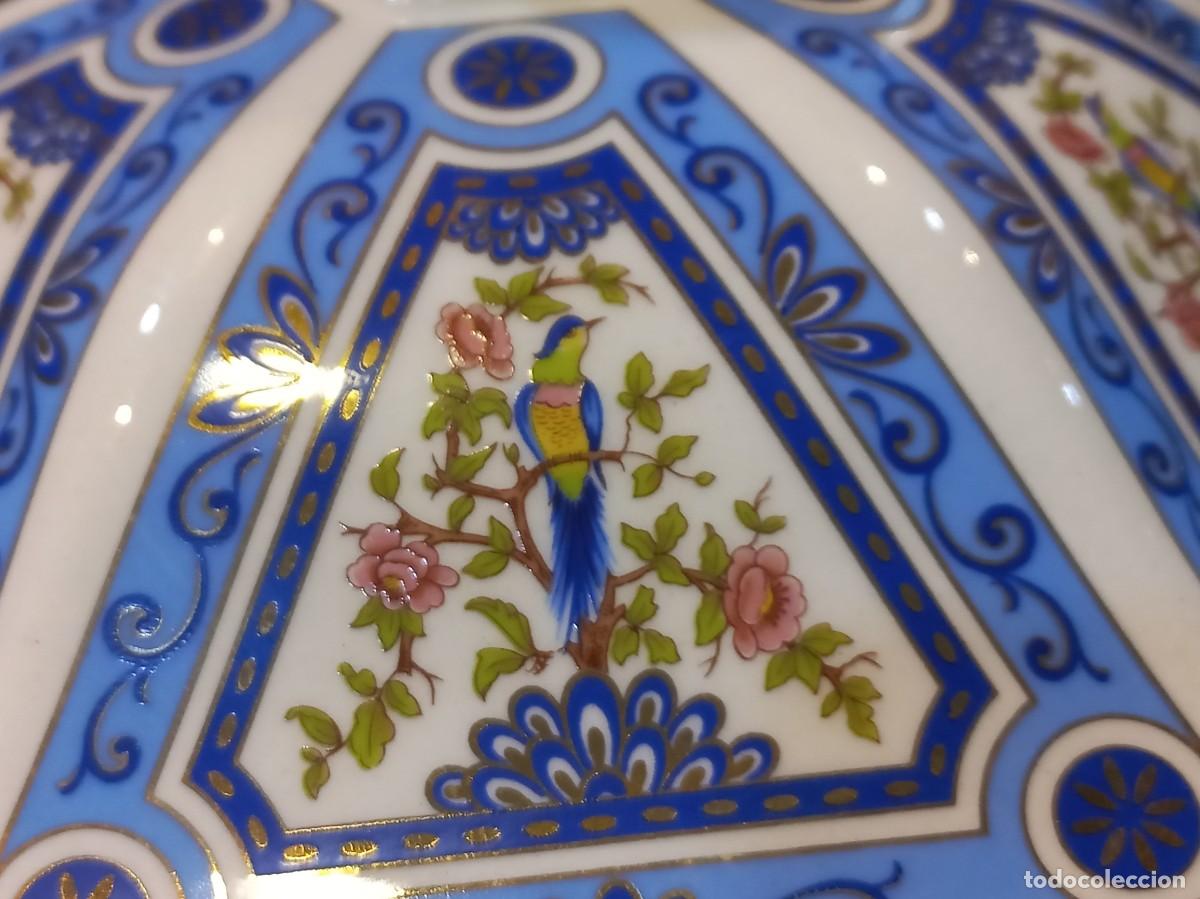 Antig&uuml;edades: SOPERA HEXAGONAL (porcelana oriental) faisanes - Foto 7