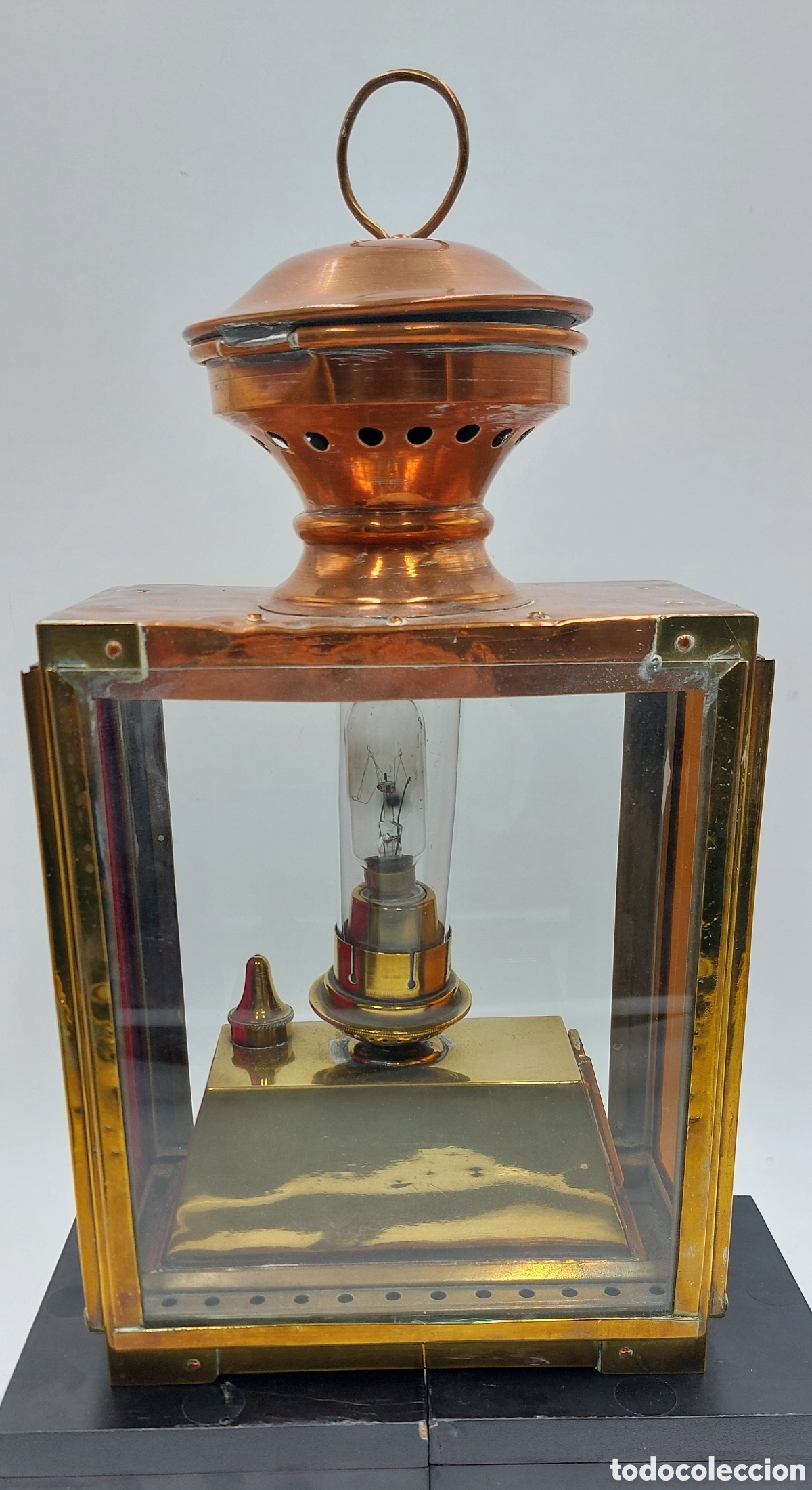 Antig&uuml;edades: ANTIGUO FAROL DE RENFE - Foto 4