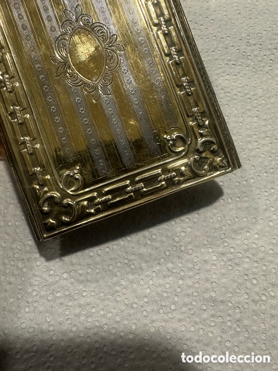 Antig&uuml;edades: Carnet de baile de plata &rdquo;RECUERDO&rdquo; - Foto 7