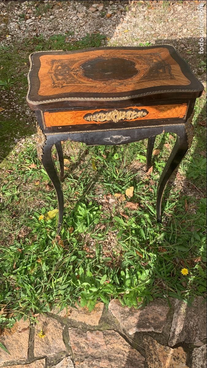 Antig&uuml;edades: Costurero Napoleon III - Foto 1