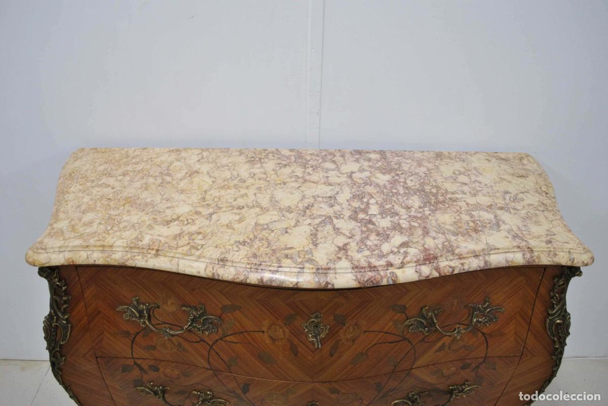 Antig&uuml;edades: C&Oacute;MODA ANTIGUA MADERA Y MARQUETERIA - Foto 3