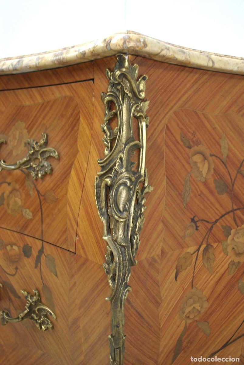 Antig&uuml;edades: C&Oacute;MODA ANTIGUA MADERA Y MARQUETERIA - Foto 7