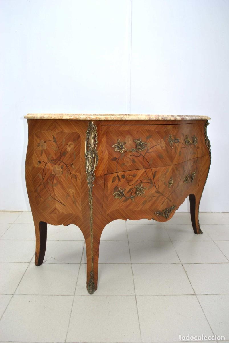 Antig&uuml;edades: C&Oacute;MODA ANTIGUA MADERA Y MARQUETERIA - Foto 9