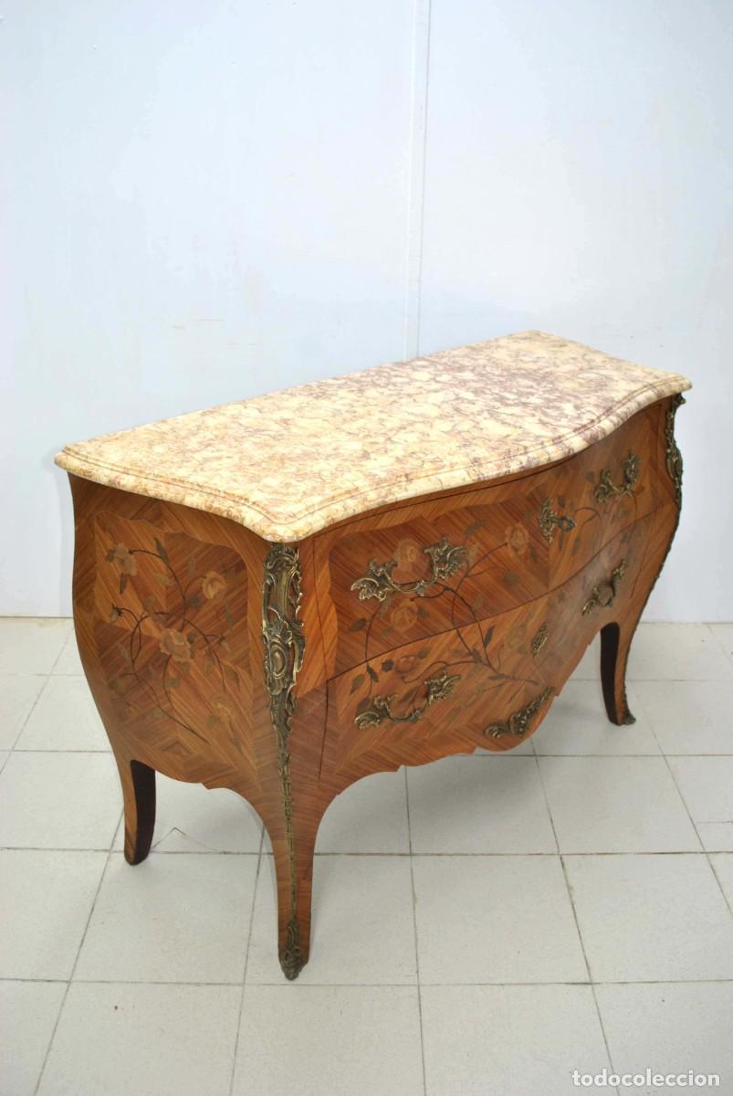 Antig&uuml;edades: C&Oacute;MODA ANTIGUA MADERA Y MARQUETERIA - Foto 10
