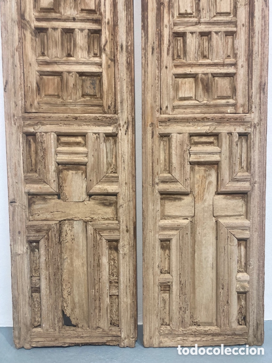 Antig&uuml;edades: Antiguas contraventanas madera - Foto 2