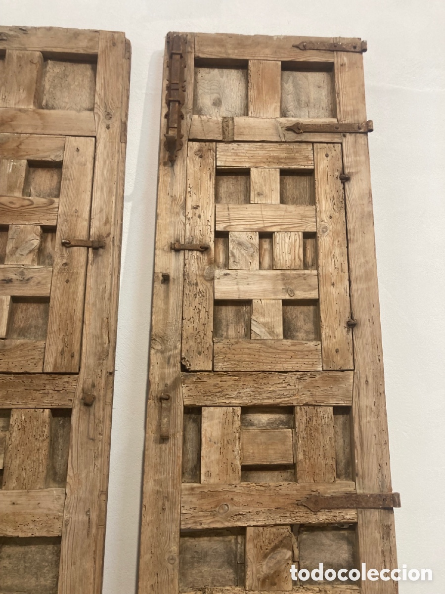 Antig&uuml;edades: Antiguas contraventanas madera - Foto 16