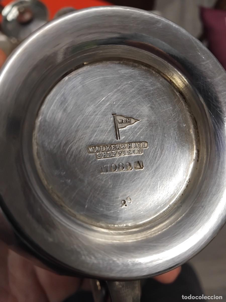 Antig&uuml;edades: JUEGO DE T&Eacute; Y CAF&Eacute; PLATA SHEFFIELD - Foto 12