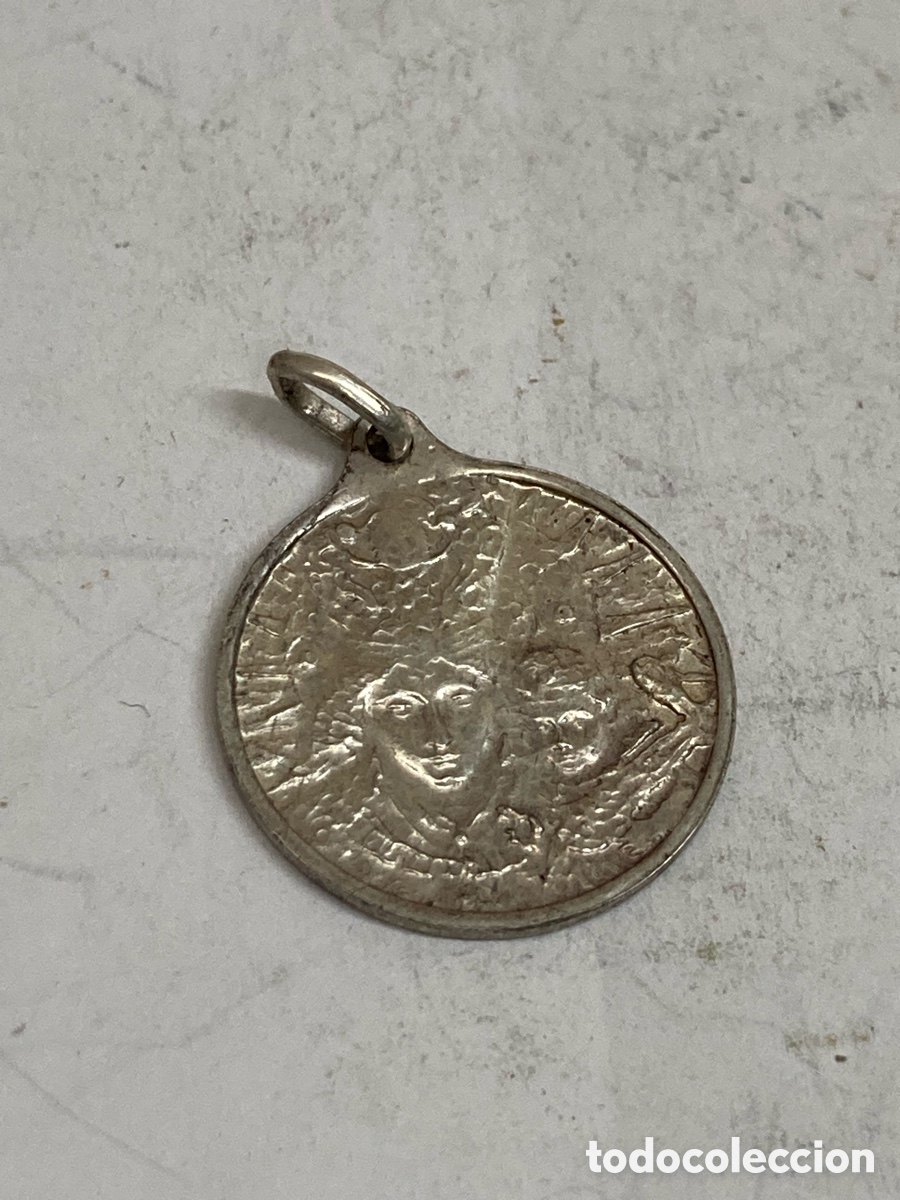Antig&uuml;edades: Medalla de plata religiosa C348 - Foto 1
