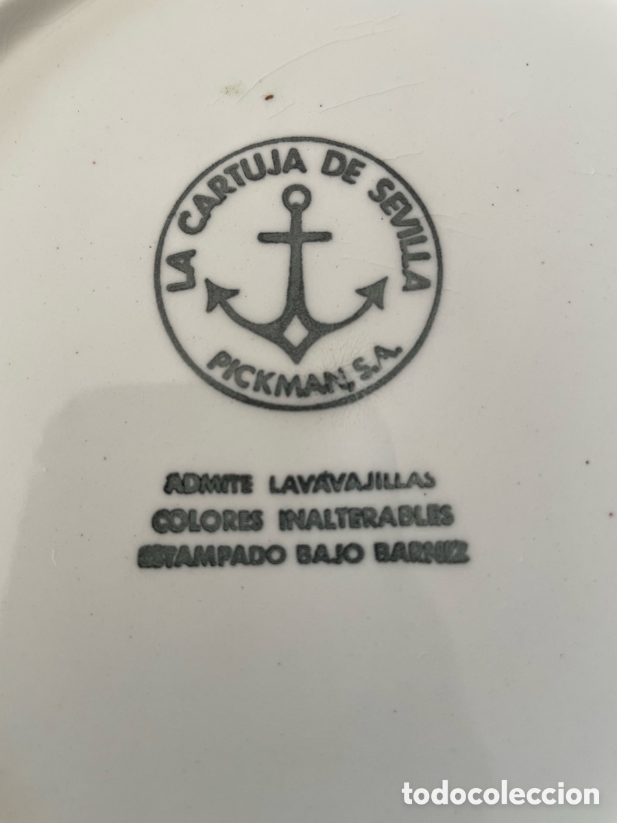 Antig&uuml;edades: 6 tazas de caf&eacute; La Cartuja - Foto 2