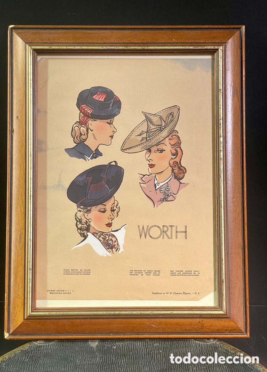 Antig&uuml;edades: Sombrerera de Charles Frederick Worth - Foto 11