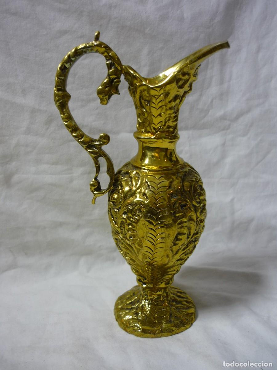 Antig&uuml;edades: Precioso jarr&oacute;n florero en bronce - Foto 6