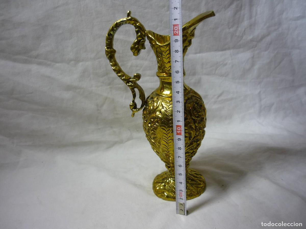 Antig&uuml;edades: Precioso jarr&oacute;n florero en bronce - Foto 10