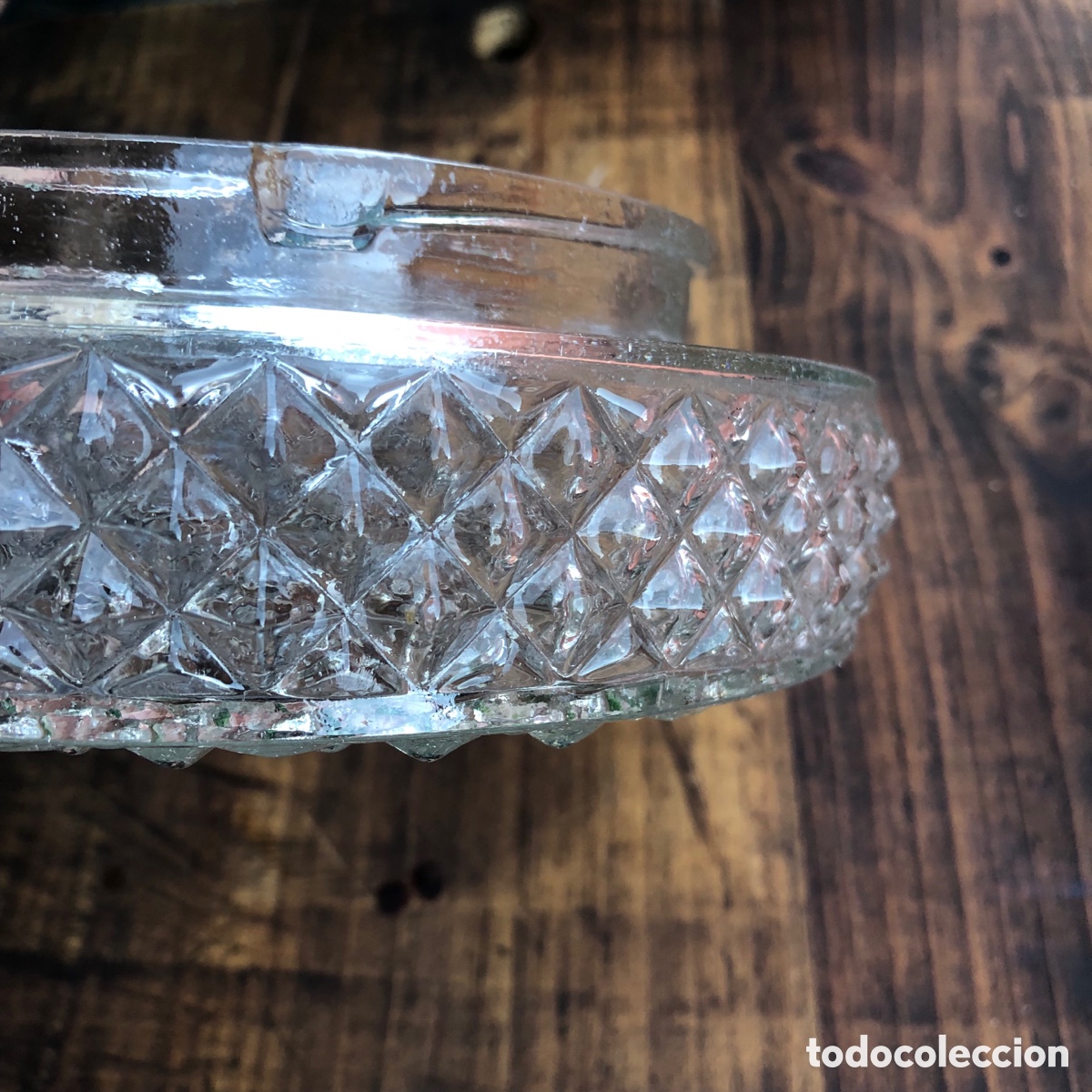 Antig&uuml;edades: ANTIGUO PLAF&Oacute;N DE CRISTAL - Foto 4