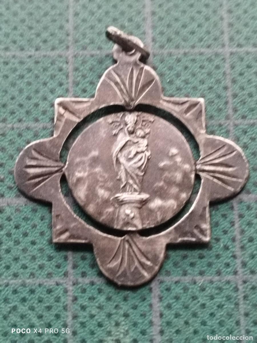 Antig&uuml;edades: MEDALLA ANTIGUA VIRGEN (3) - Foto 1