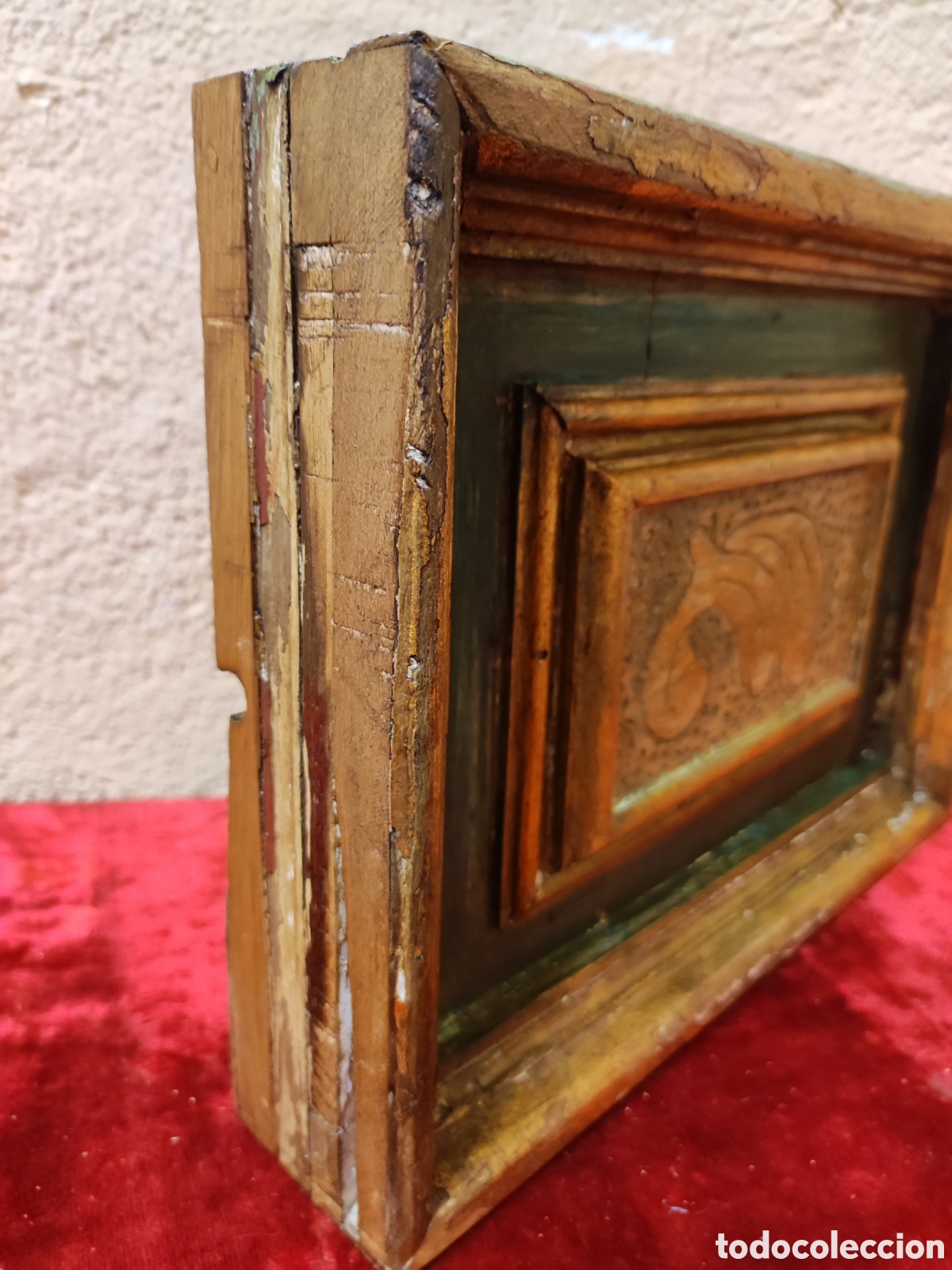 Antig&uuml;edades: Panel tallado y policromado - Foto 4