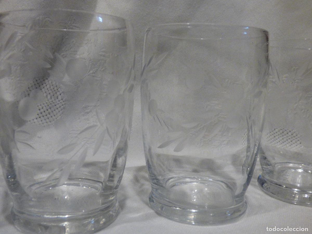Antig&uuml;edades: Vasos cristal tallado. - Foto 5