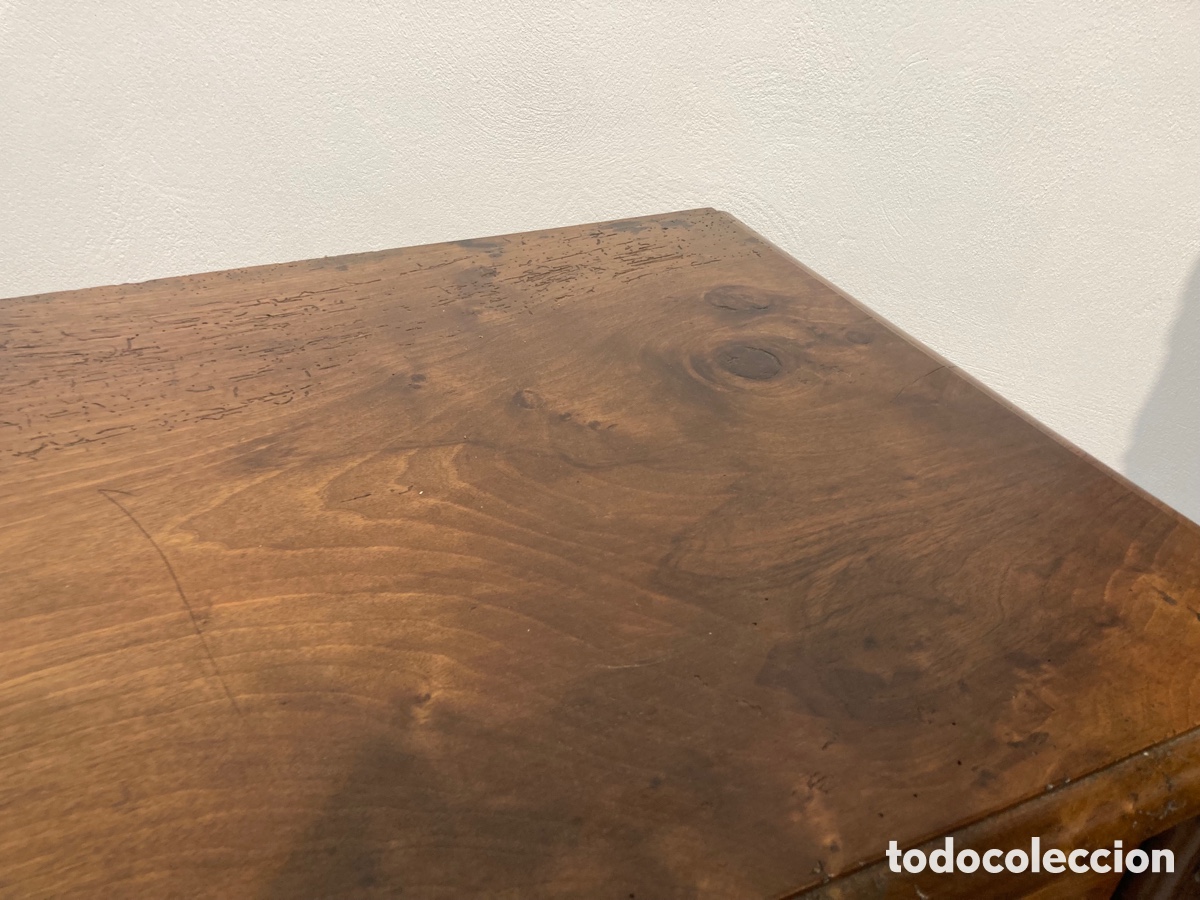 Antig&uuml;edades: Antigua c&oacute;moda nogal restaurada - Foto 14