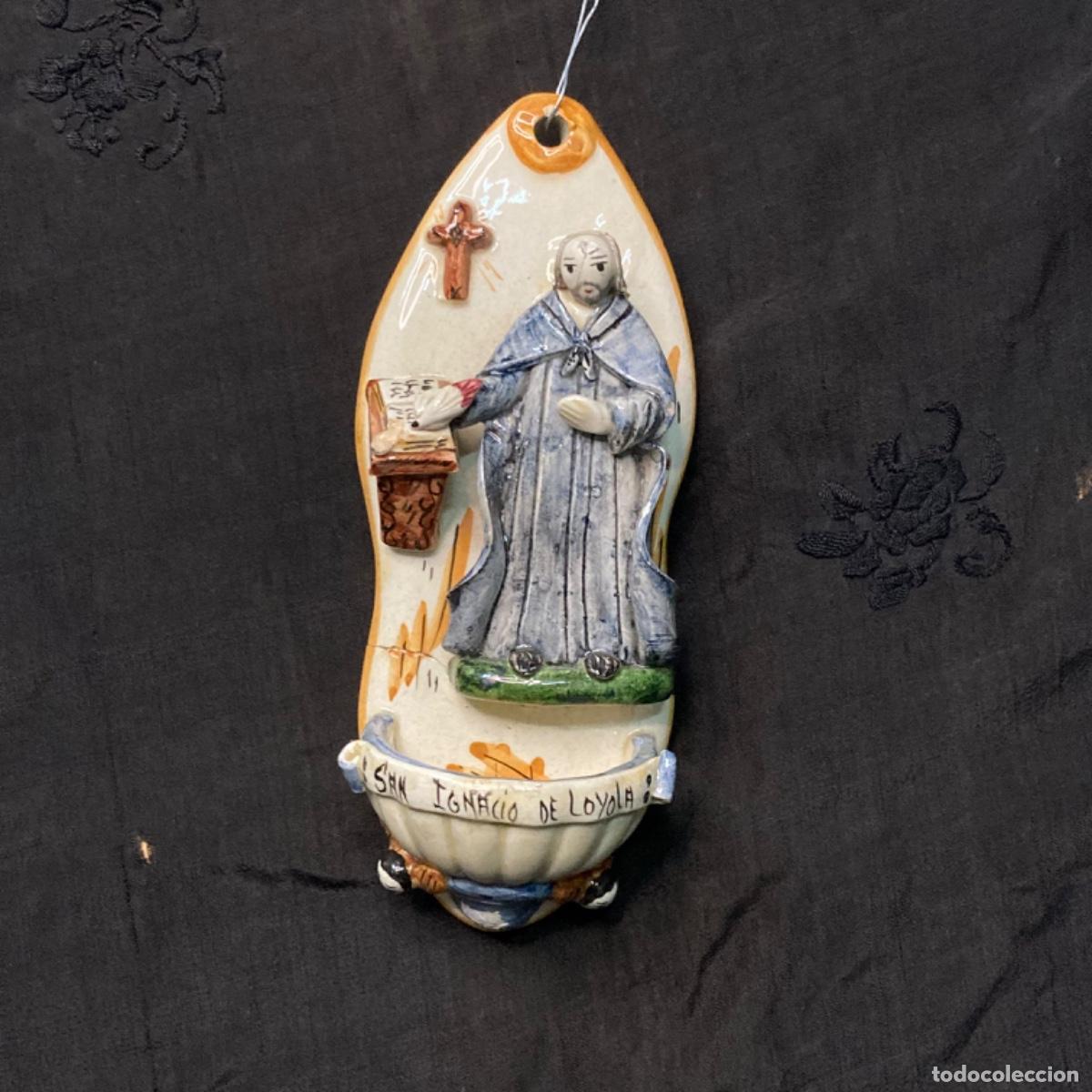 Antig&uuml;edades: Benditera San Ignacio de Loyola - C. Peris (Manises) - Foto 1